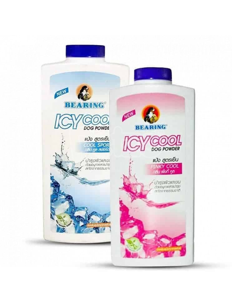 Bearing icy cool dog powder