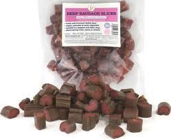 Beef Sausage slices
